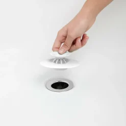 Afvoerafsluit/Haarvanger FLEX Wit