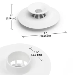 Afvoerafsluit/Haarvanger FLEX Wit