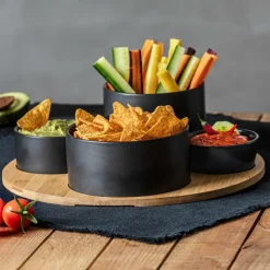 Aperoset BLACKWOOD Rond 5-delig