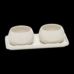 Aperoset NOURA Keramiek Wit