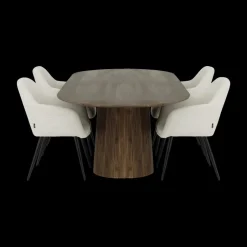 Armstoel BARKER bouclé