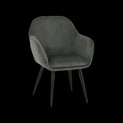 Armstoel BARKER vintage groen