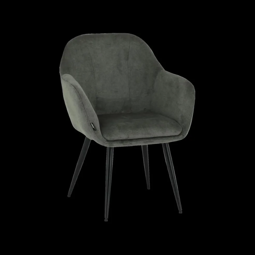 Armstoel BARKER vintage groen