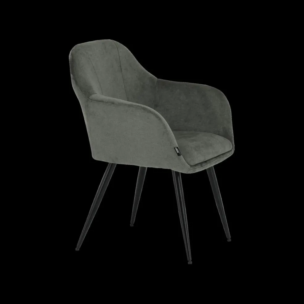 Armstoel BARKER vintage groen