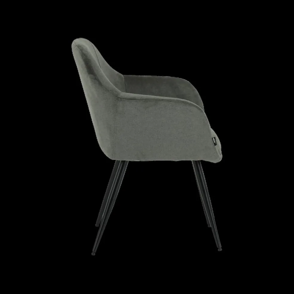 Armstoel BARKER vintage groen