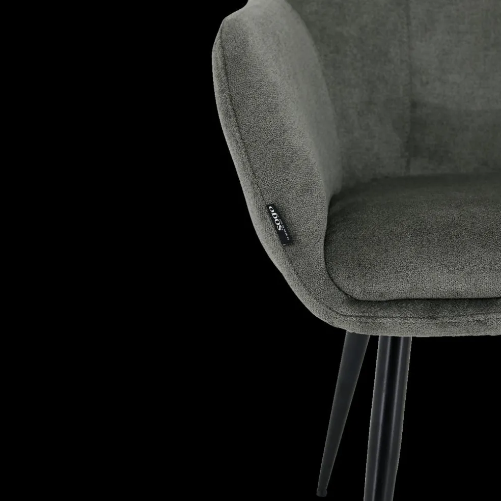 Armstoel BARKER vintage groen