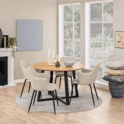 Armstoel LONNE Basel Beige