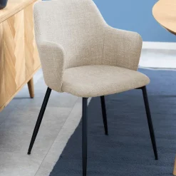 Armstoel LONNE Basel Beige