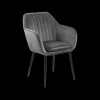 Armstoel MILLER VIC fabric dark grey 28