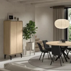 Barkast NESTOR Eik/Zwart B76