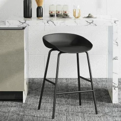 Barkruk CILOU PP Zwart