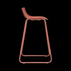 Barkruk LUPIN Metaal Terracotta