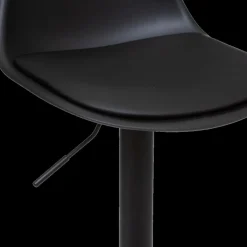 Barkruk MARIKO PU zwart