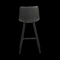 Barkruk ORNADA PU Zwart