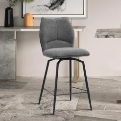 Barstoel ANETA Draaibaar Donkergrijs ZH68.5