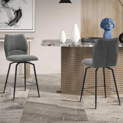 Barstoel ANETA Draaibaar Donkergrijs ZH68.5