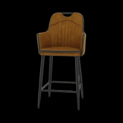 Barstoel CHUCK met Greep Luxor Cognac