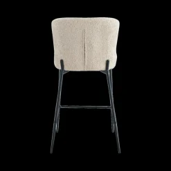 Barstoel DORIEN Bouclé Beige