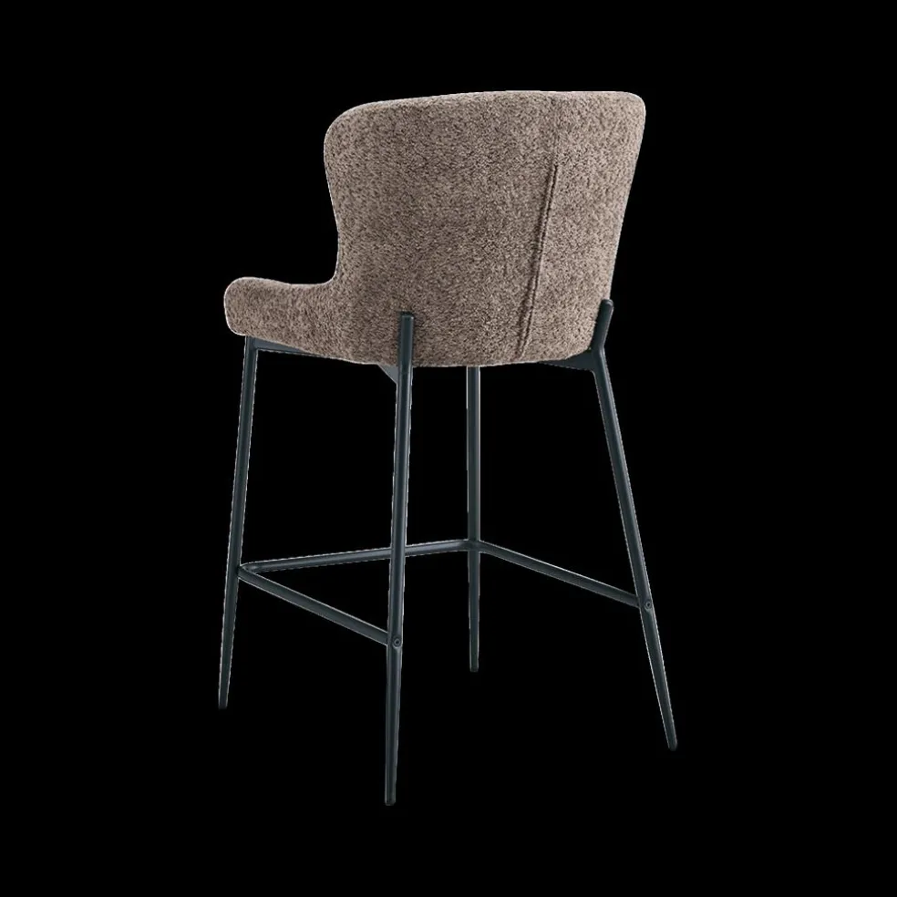 Barstoel DORIEN Bouclé Zand