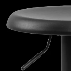 Barstoel FACTORY metal matt black rough powder coated