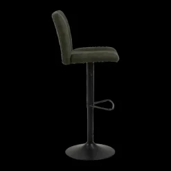 Barstoel FINLEY Preston fabric olive green 38