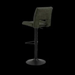 Barstoel FINLEY Preston fabric olive green 38