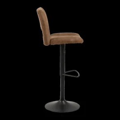 Barstoel FINLEY Preston fabric light brown 22