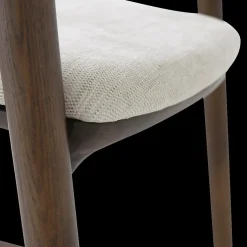 Barstoel JAAP Ash Wood Walnut ZH68