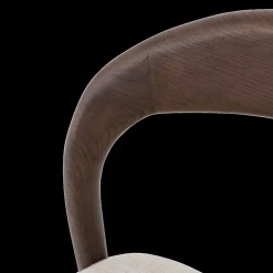 Barstoel JAAP Ash Wood Walnut ZH68