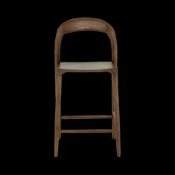 Barstoel JEPPE Ash Wood Walnut