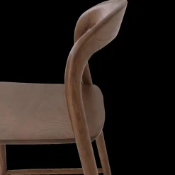 Barstoel JEPPE Ash Wood Walnut