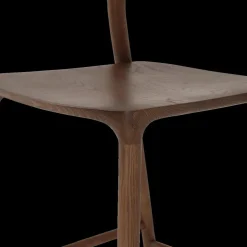 Barstoel JEPPE Ash Wood Walnut