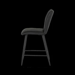 Barstoel LORIS ECO PU Nero