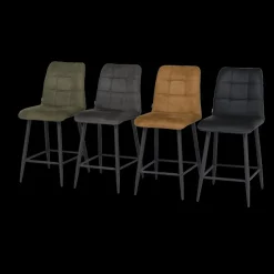 Barstoel LORIS Zorro Antraciet