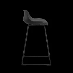 Barstoel NECTAR PU Leather Look Black - ZH66cm