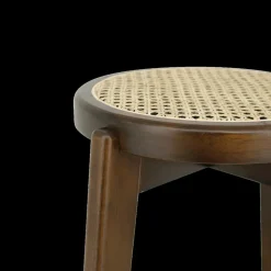 Barstoel OLAF Beech Wood Walnut ZH66