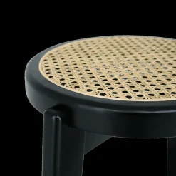 Barstoel OLAF Beech Wood Black ZH66