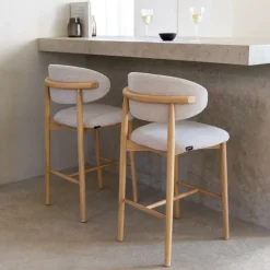 Barstoel SIGNY Ash Wood Natural ZH65