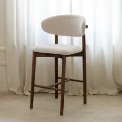 Barstoel SIGNY Ash Wood Walnut ZH65