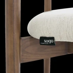 Barstoel SIGNY Ash Wood Walnut ZH65