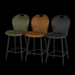 Barstoel TWISTER Softyl Olive