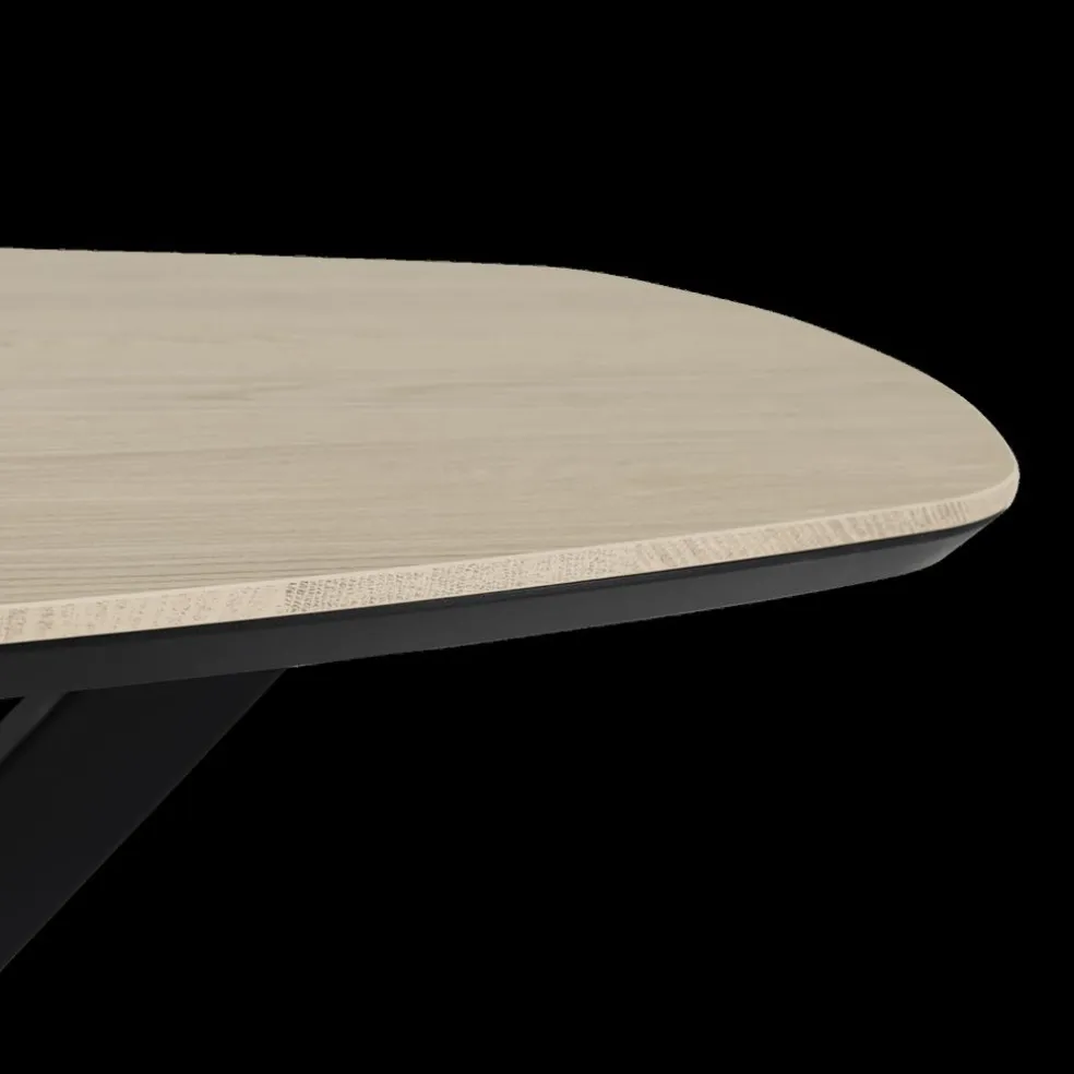 Bartafel BRANDON Misty Oak Deens Ovaal 138x80