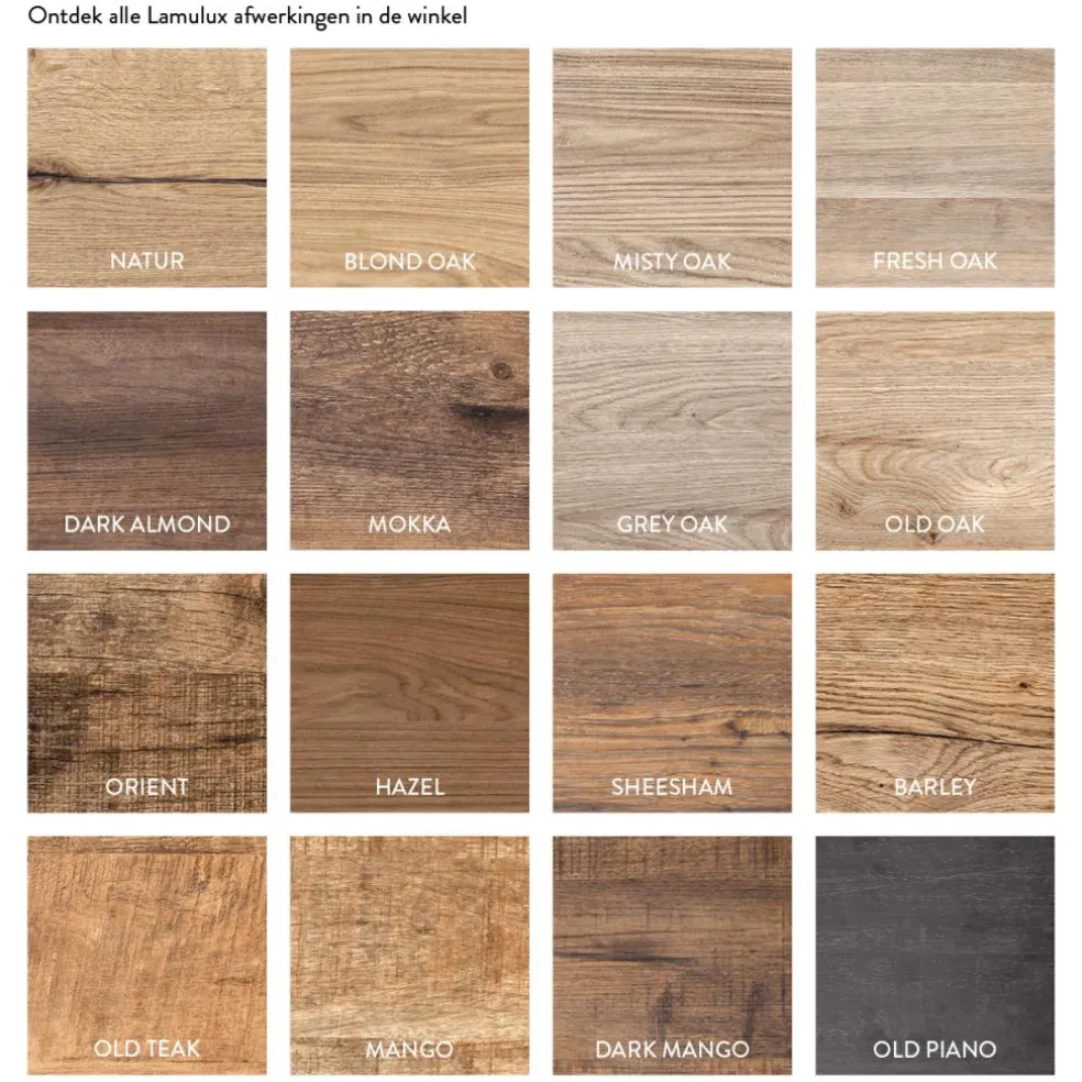 Bartafel BRANDON Misty Oak Deens Ovaal 138x80