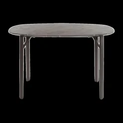 Bartafel PERRY Deens Ovaal 140x75 Marmerlook