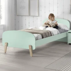 Bed EMILY Muntgroen 90x200