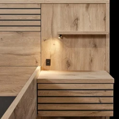 Bed ILJA 160x200 Zijwand met Nachttafels