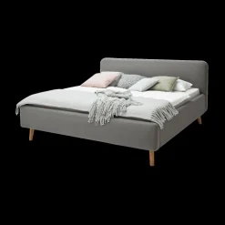 Bedkader MATTI Aspen Grijs 160x200