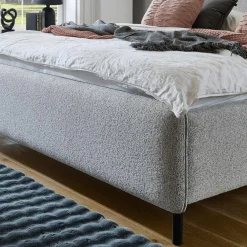 Bedkader ZEGER Lichtgrijs 160x200