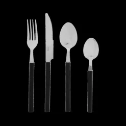 Bestek INDONE 6pers. Inox Zwart