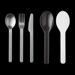 Bestekset ELLIPSE 3Del. Nordic Black